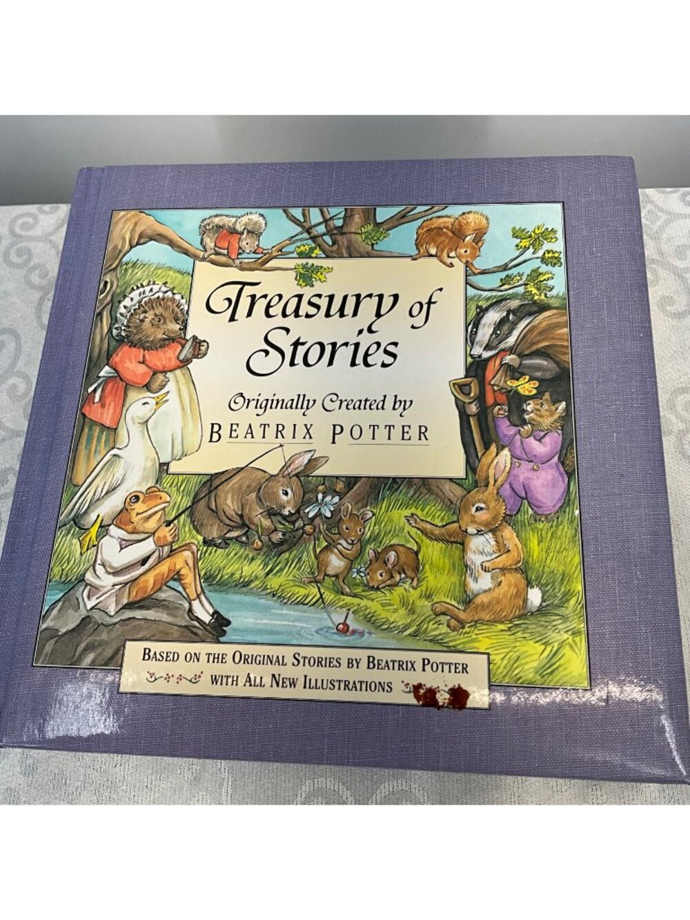 Treasury Of Stories By Beatrix Potter Hardcover Illustrated 1995 Edition
